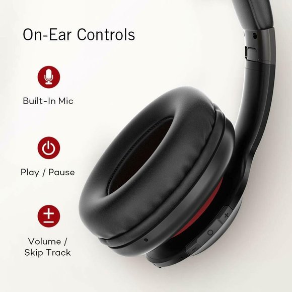 Bluetooth Headphones Bluetooth Headset With Dual 40 MM Drivers For Powerful - Picture 5 of 11